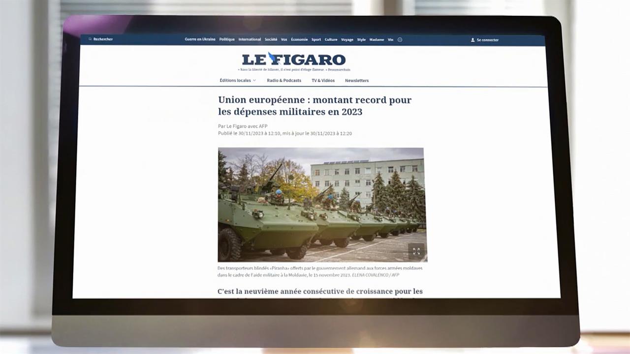 Евросоюз за год потратил 270 миллиардов евро на оборону