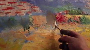 Мастер класс 23 по живописи.Сахаров Игорь.Холст.Масло.