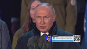 Выступление Путина.В.В. в честь 10 летия  воссоединение Крыма с Россией.