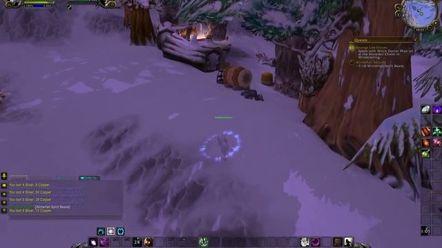 Winterfall Activity & Strange Life Forces WoW quests смотреть онлайн