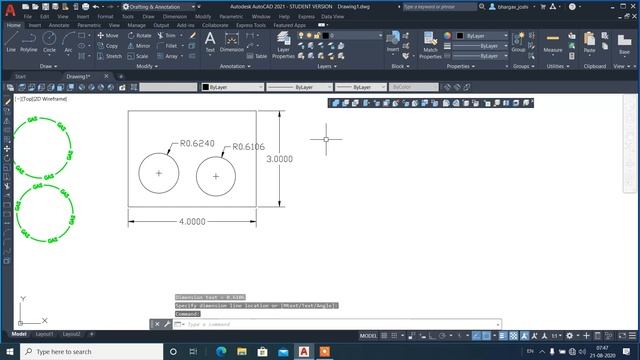 Create a new object using ADDSELECTED Command in AutoCAD Software смотреть онлайн
