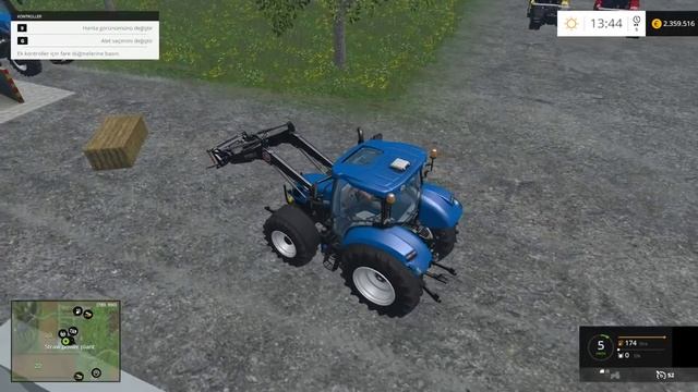 Farming Simulator 2015 Straw Power Plant Mod смотреть онлайн