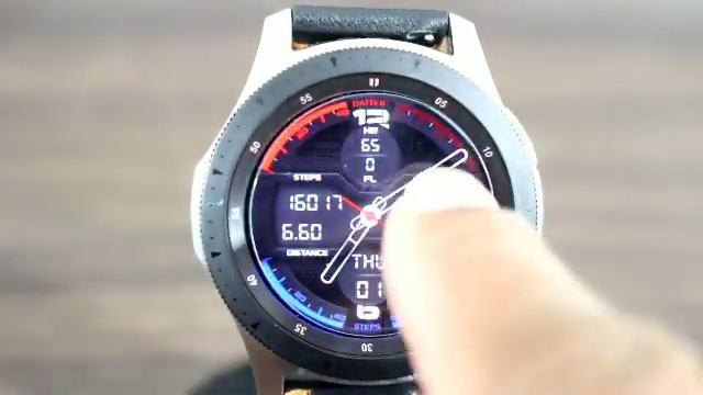 Galaxy Watch/Gear S Premium Analog Watch Face. By SG Watchfaces смотреть онлайн