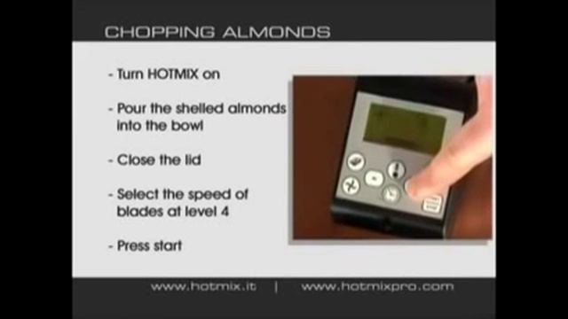 Нарезка миндаля_Многофункциональный аппарат HotmixPRO_ROVABO смотреть онлайн
