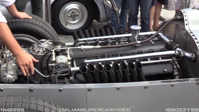 1936 Auto Union Type C V16 Sound In Action at Festival of Speed 2018! смотреть онлайн