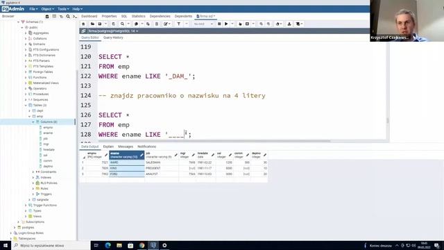 PostgreSQL смотреть онлайн