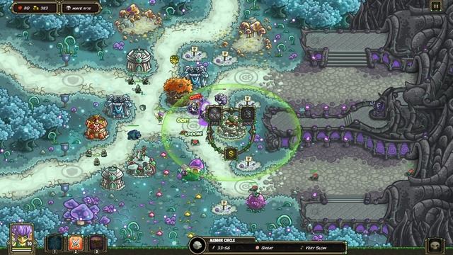 Kingdom Rush Origins - The Unseelie Court - Veteran 3 Stars смотреть онлайн