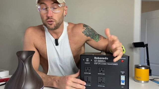 Euro-220 To US-110 Or US To Euro Voltage Converter It Does Both