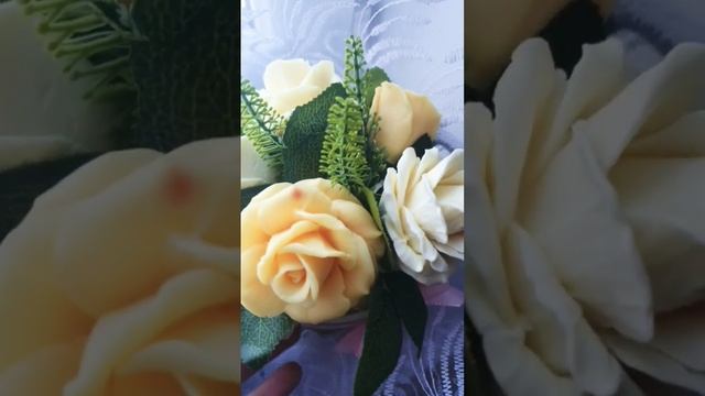 Мыловаренье/Жёлтые розы к разлуке?Суеверие/ Букет из мыла/ смотреть онлайн