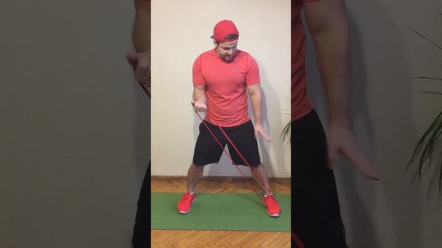 ? Взрываем бицепс резинкой ?? - Упражнение на бицепс с резинкой смотреть онлайн