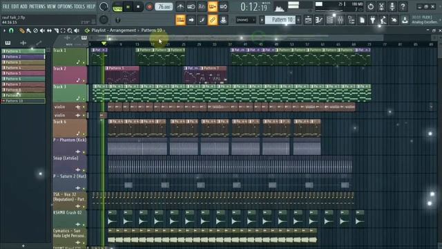RAUF FAIK -КОЫБЕЛЬНАЯ | СКРИПКА КАРАОКЕ | FL STUDIO | KARAOKE | COVER | 2021 VERSION |