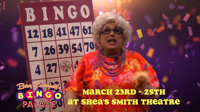 Betsy Carmichael's Bingo Palace at Shea's Smith Theatre смотреть онлайн