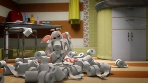 Booba Bathroom - Episode 2 - Funny cartoons for kids буба vs robot KEDOO Animation 4 Kids