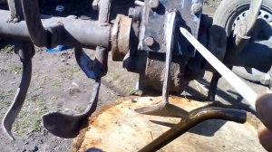 # Мотоблок : Ремонт и доработка фрезы тяжёлого мотоблока Кентавр 1080Д .