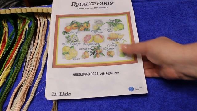 Вышивка крестиком. МиниВлог. Повiтруля: "Зайчик у квiтах" и Riolis брелок. смотреть онлайн