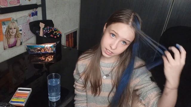 ПОКРАСИЛА ВОЛОСЫ ПАСТЕЛЬЮ ДЛЯ РИСОВАНИЯ??| Blossom marianna смотреть онлайн