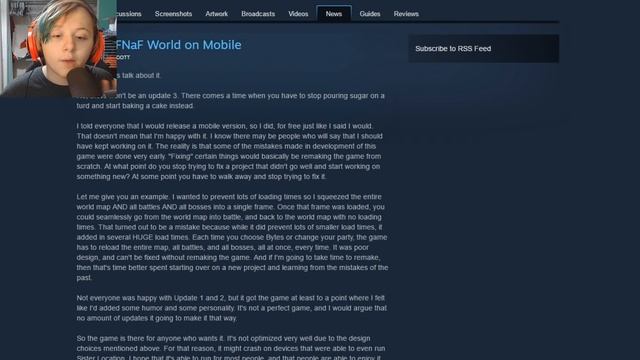RIP FNAF WORLD CANCELLED!! - UPDATE 3 NOT HAPPENING & MORE - All FNAF World Info смотреть онлайн