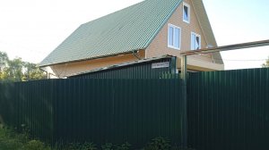 Подвесные, откатные, самые простые ворота, со съёмной верхней балкой , своими руками. Часть- 1.