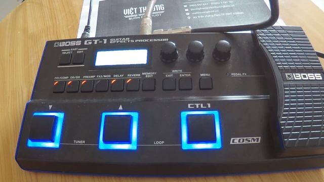 [vietthuongbmt.vn] Căn chỉnh tiếng BOSS GT-1 смотреть онлайн