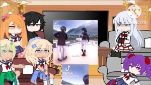 Yandere simulator react to ryoba  | GC| Yandere simulator