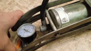 Ремонт ножного автомобильного насоса