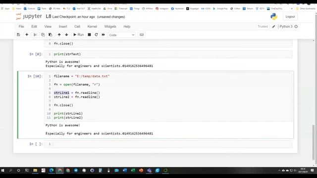 Python Course: Part 11: File Access смотреть онлайн
