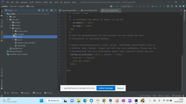 Part2 2 Installation Vagrant + docker + ansible смотреть онлайн