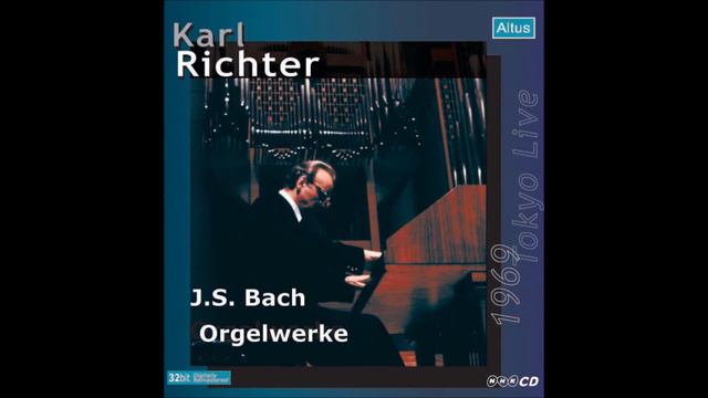 Karl Richter Organ Recital In Tokyo in 1969 смотреть онлайн