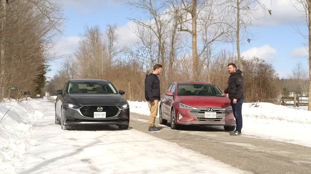 2019 Mazda3 vs Hyundai Elantra // Daily Drivers Duel смотреть онлайн