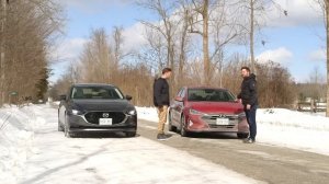 2019 Mazda3 vs Hyundai Elantra // Daily Drivers Duel