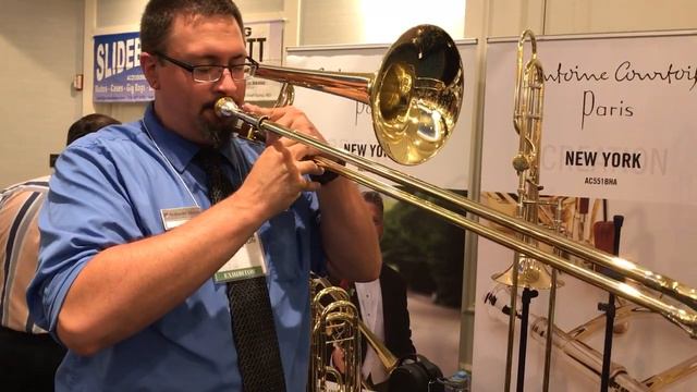 ITF 2018 - Courtois Creation NY Tenor Trombone Demo смотреть онлайн