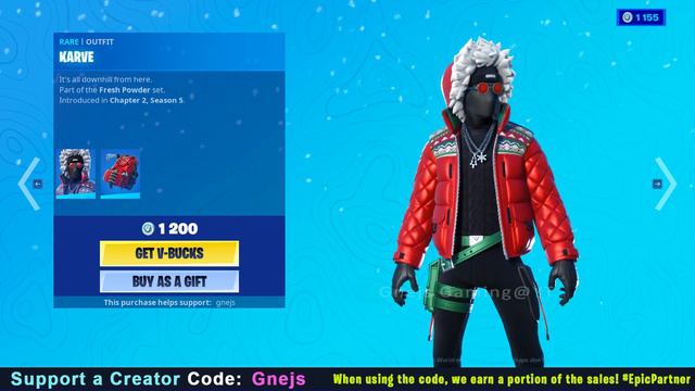 Karve | Fortnite Outfit/Skin смотреть онлайн