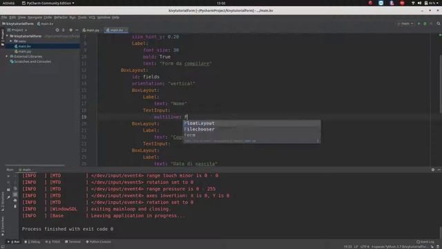 Interfacce con Kivy 3 - Ridimenionare i BoxLayout смотреть онлайн