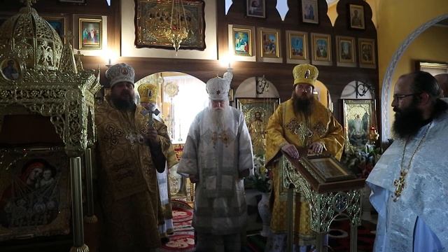 РПЦЗ Сослужение в Молдове на Георгия Победоносца Воскресенский монастырь 2018