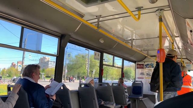 Поездка на троллейбусе БТЗ-52767 смотреть онлайн