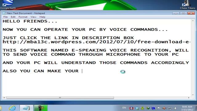 Free Download E Speaking Voice Recognition Software смотреть онлайн