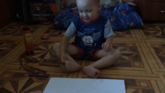 Рисует ногами )) смотреть онлайн