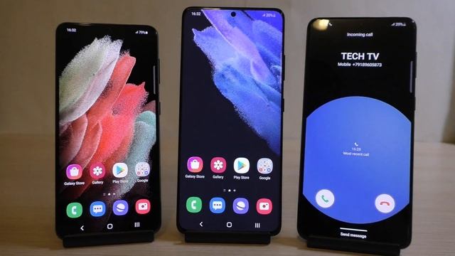 Samsung Galaxy S21 S21+ S21 Ultra Triple Incoming Call смотреть онлайн