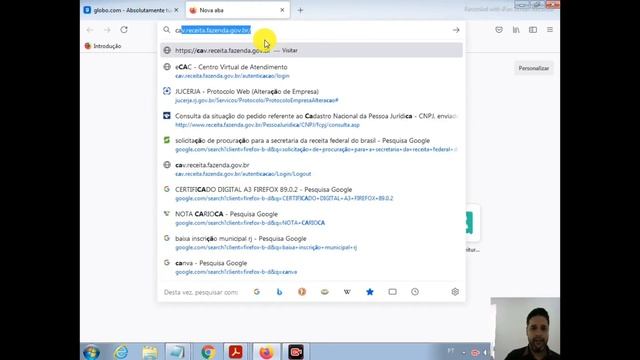 Mozilla armazenando certificado - Gov.br e eCac - como resolver? смотреть онлайн