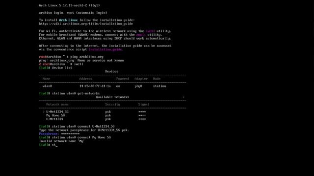 #iwctl  #archlinux  #iwd #arch  Connect To Wireless Network Using Iwctl Utility - Arch Installation