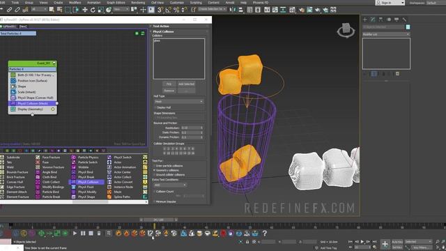 CH08E02 Drop ice cubes with tyFlow смотреть онлайн