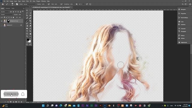Change Hair Color In Photoshop Tutorial 2022 смотреть онлайн