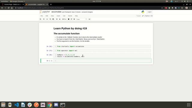 Advanced Python Skills - Accumulate смотреть онлайн