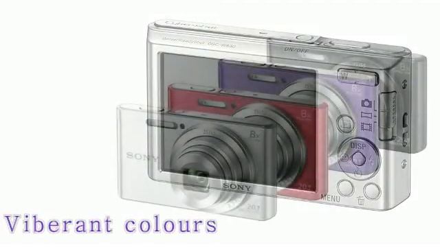 Sony Cybershot DSC-W830 overview смотреть онлайн