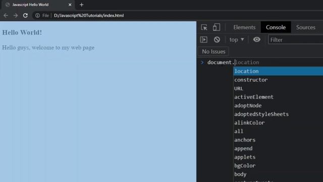 Javascript for Beginners - 10 | Writing to Document and Console | Malayalam смотреть онлайн