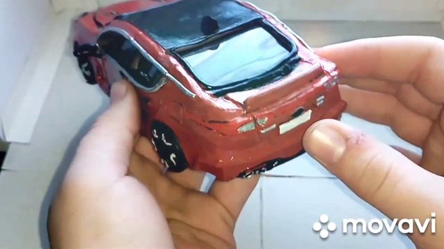 KIA STINGER GT из пластилина, очень красивая копия смотреть онлайн