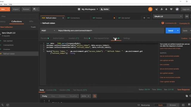 Tips and tricks using Postman with the Xero API смотреть онлайн