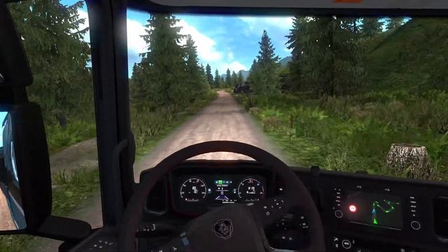 Euro Truck Simulator 2 - ProMods V2.42 - Kirkenes - Steinbruch (a TERRIBLE road!) смотреть онлайн