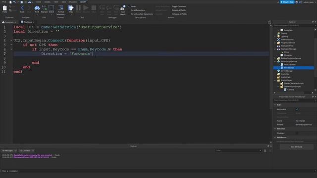 Roblox Studio - How to Make Custom Player Movement! смотреть онлайн