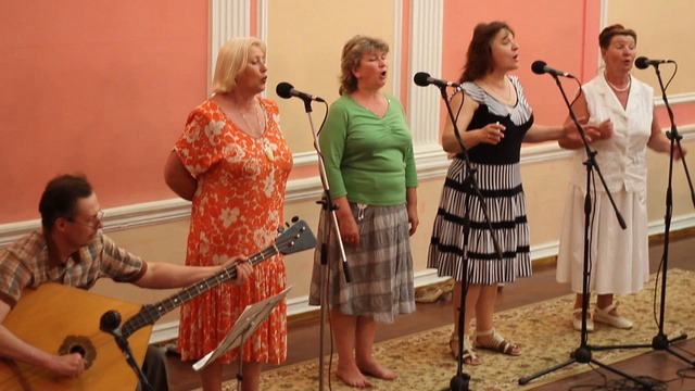 Русская народная песня "Ох уж ты Порушка-Параня" (репетиция) смотреть онлайн